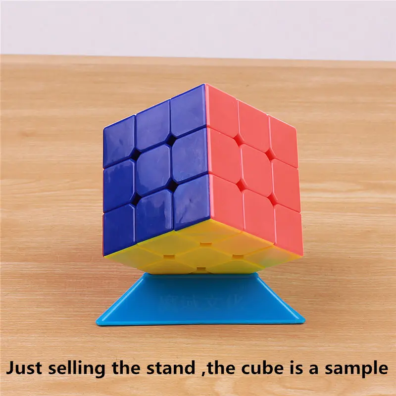 3 шт./партия кубическая подставка, красочная, высококачественная, компактная, пластиковая, скоростные, волшебные кубики, базовый держатель, рамка для детей, Игрушки для раннего обучения