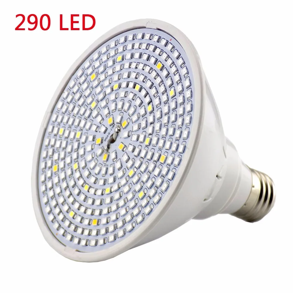  5pcs Full Spectrum 290 LED grow lamp Growing Plants Light Bulbs E27 flowers Indoor Hydroponic green - 32950099547