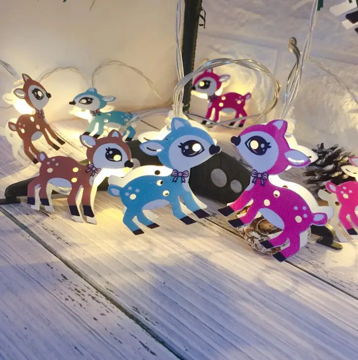 

LED 10 Headlights String Colorful Light Christmas Decoration Outdoor Festival