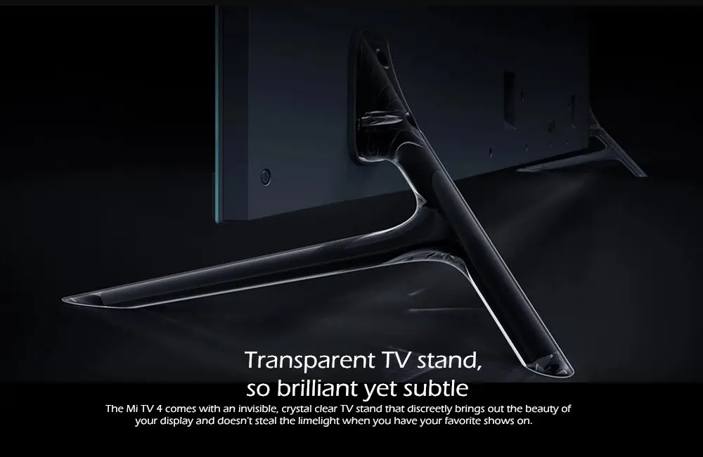 Xiaomi tv 4 55 дюймов настоящий 4K Smart 4,9 мм ультратонкий Телевизор 2 ГБ+ 8 Гб памяти Поддержка полноформатного воспроизведения Dolby sound DTS-HD