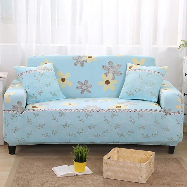 Printed Sofa Cover Furniture Japanese Slip resistant Cloth Art Spandex Stretch Sofa Cover for