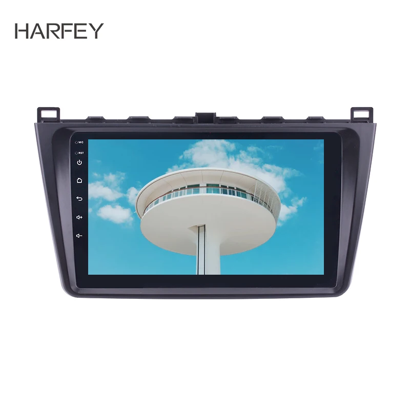 Автомагнитола Harfey 9 &quot Android 8 1 HD стерео GPS 2DIN мультимедийный плеер Navi для Mazda 6 Rui wing
