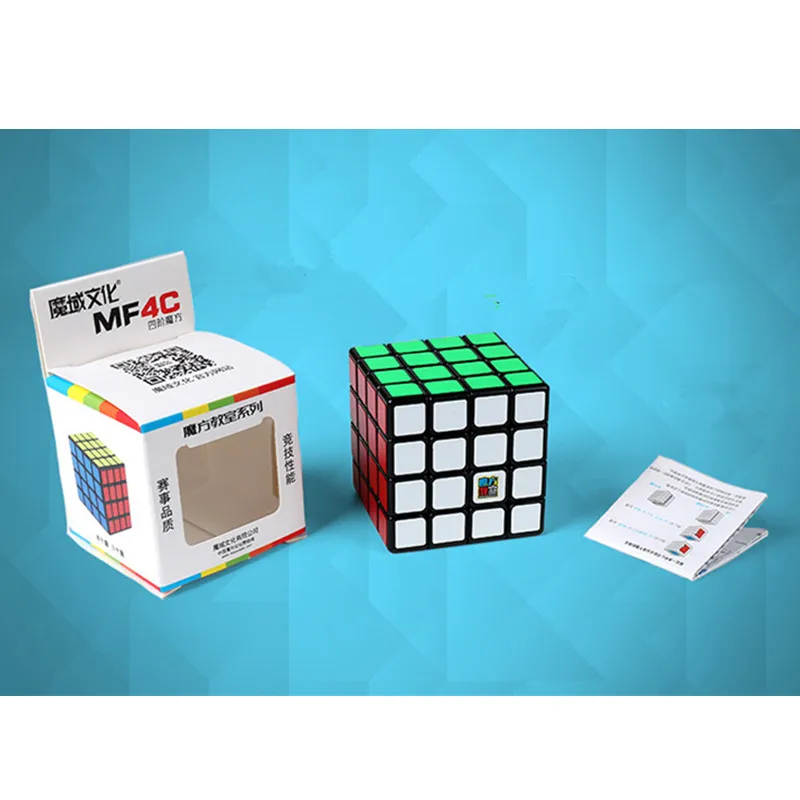 MoYu MF8840 MF4C 4x4 волшебный куб Speedcubing пазл для начинающих-черный-база cubo magico oyuncak кубик MoYu