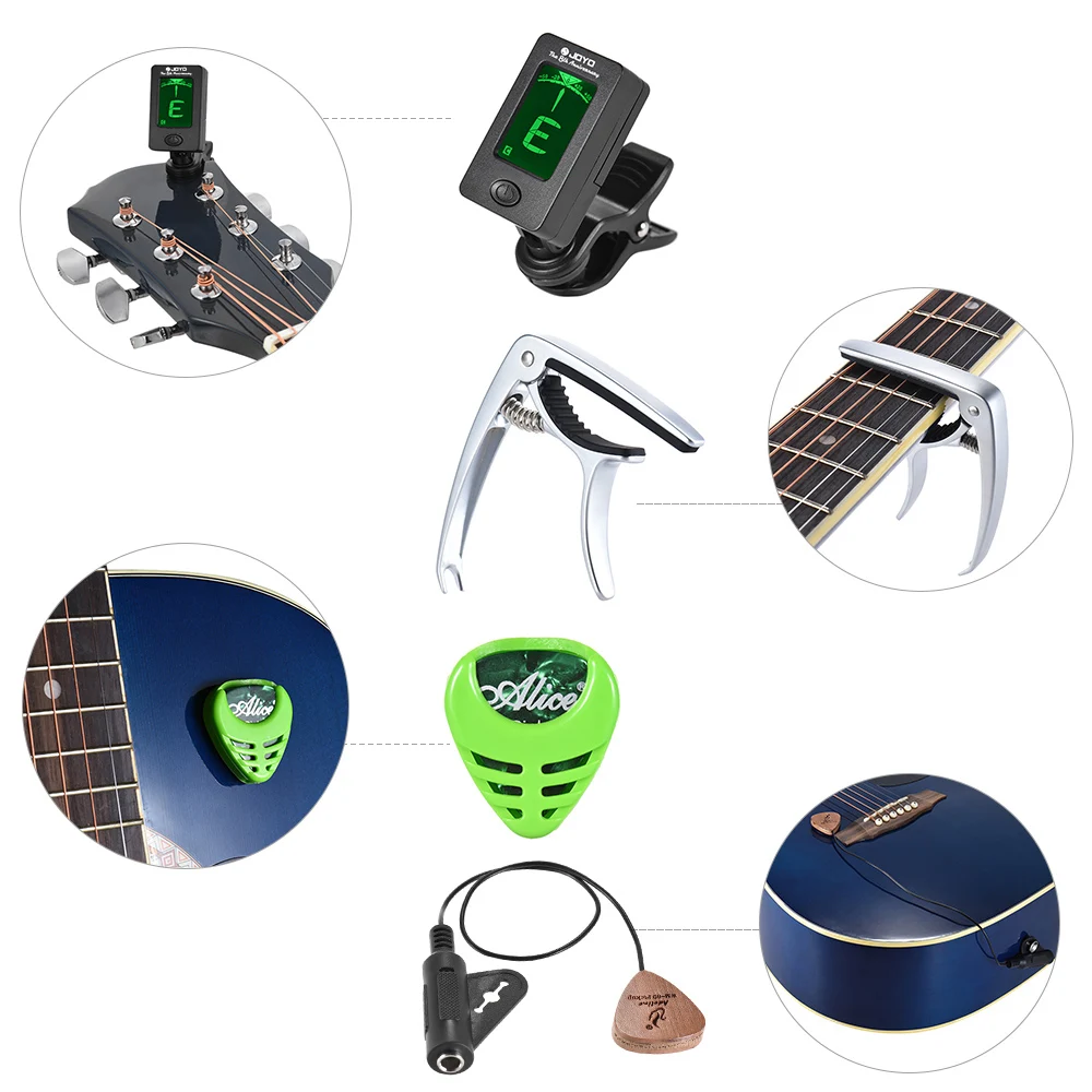 Buy High Quality 6 in 1 Guitar Accessories Kit Capo