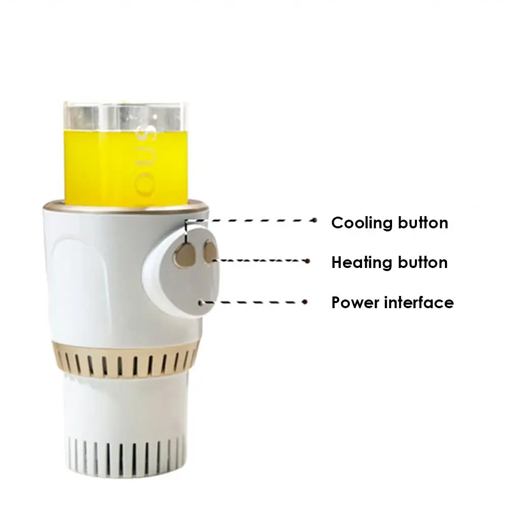 16,9x9,8 см автомобильный Горячий Холодный стакан Пивной Напиток быстрая охлаждающая чашка для домашнего офиса мини портативный маленький холодильник умный теплый холодный стакан