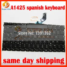 A1425 SP Spain Spanish keyboard for macbook pro retina 13” A1425 SP keyboard without backlight backlit late 2012 early 2013year