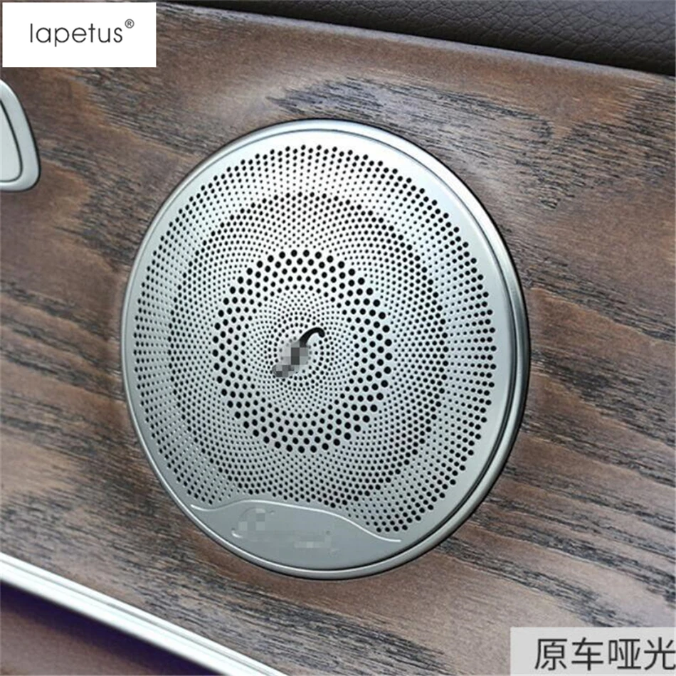 

Lapetus Accessories Fit For Mercedes-Benz GLC X253 2016 - 2019 Matt Style Car Door Stereo Speaker Audio Loud Molding Cover Trim