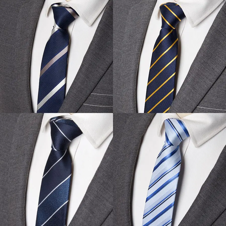 Мужской галстук в полоску, деловые обтягивающие галстуки для мужчин, модные жаккардовые галстуки-бабочки Corbatas Gravata, свадебная одежда, аксессуары для рубашек, галстуки