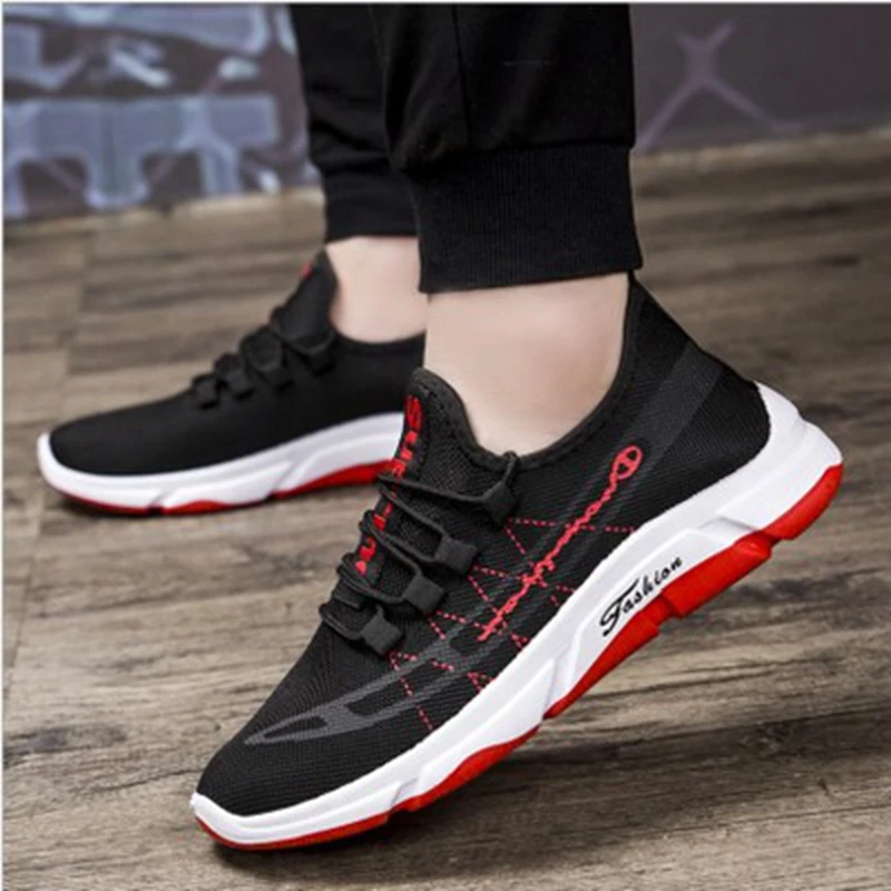 

LASPERAL Men Vulcanize Shoes Outdoor Man Sneakers Running For Men Training Casual Comfort Lace-up Footwear zapatillas hombre