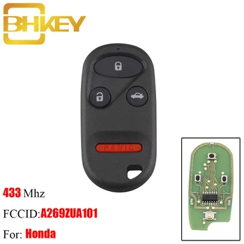 

BHKEY A269ZUA101 3+1Buttons Smart Car Key For Honda CR-V 1997-2001 Alarm Fob 433 Mhz Hot Sale