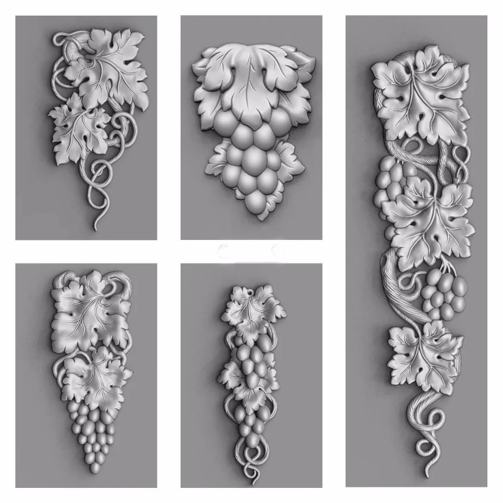 3D STL Models for CNC Router Engraver Carving Artcam Aspire Decor 1603