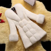 Высококачественная женская зимняя одежда, имитация овечьей шерсти, меховое пальто больших размеров, зимнее пальто, модное женское банкетное меховое пальто BN082