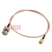 Тефлон rg316 гибкий соединительный кабель Мужской Для байонетного соединителя на разъем SMA мужской разъем