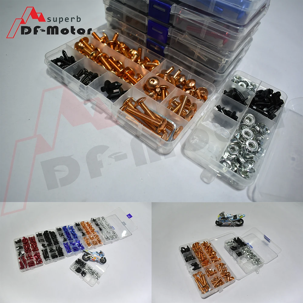 

Universal Motorcycle Fairing Bolts Screw Moto Spring Bolts For YAMAHA YZF 600 1000 R1 R6 R3 R125 R25 R15