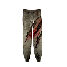 Спортивные штаны для отдыха в стиле хип-хоп, США, сериал «волк», 3D, спортивные штаны высокого качества, трендовые удобные повседневные штаны