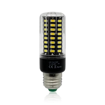 

No Flicker 5736 SMD Corn Light Bulb High quality E27 LED Lamp 7W 72 LEDs AC 85-265V