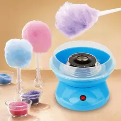 Мини электрический Cotton Candy Maker Зефир DIY машина Портативный бытовой хлопка сахарные устройства детей Бутербродница