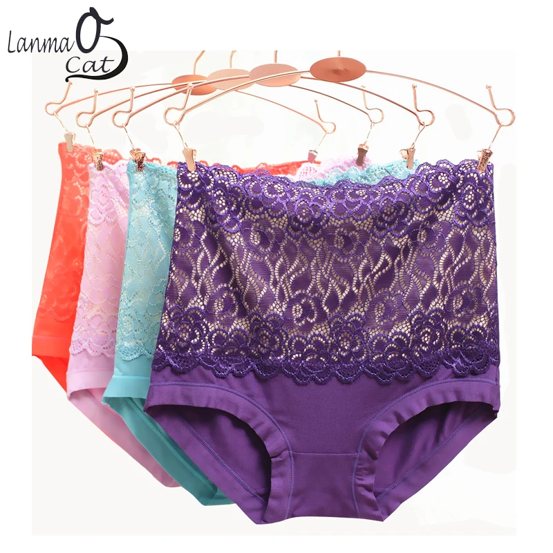 

Luxury High Waist Slim Body Shape Abdomen Underwear For Women Bamboo Boyshort Underpants 22 to 40 inches Free Shipping