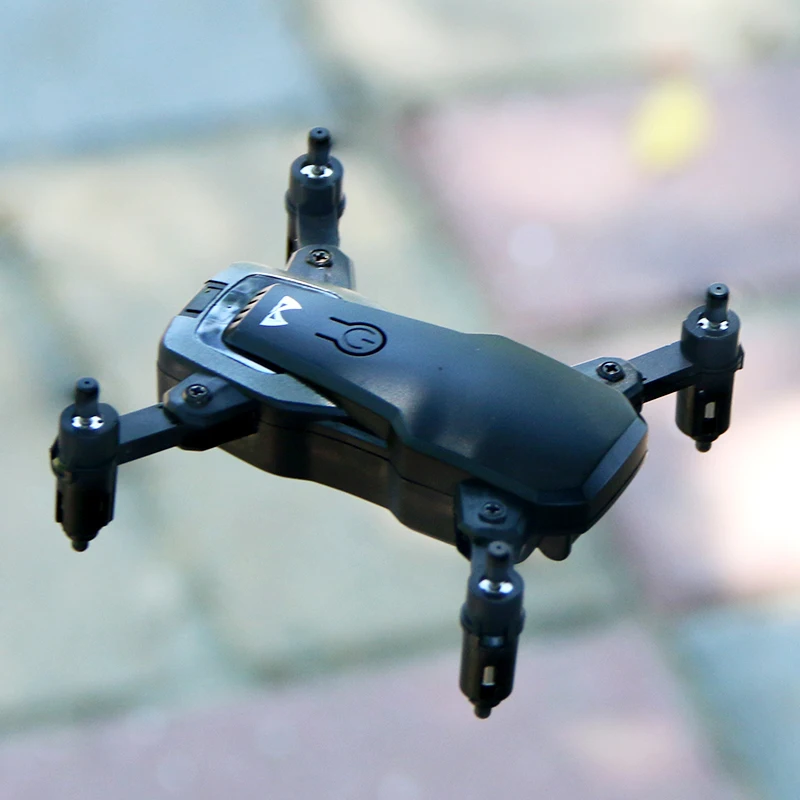 

Foldable RC Mini Drone Pocket Dron With Camera HD No Camera Remote Control Helicopter One-Button Return Altitude Hold Quadcopter