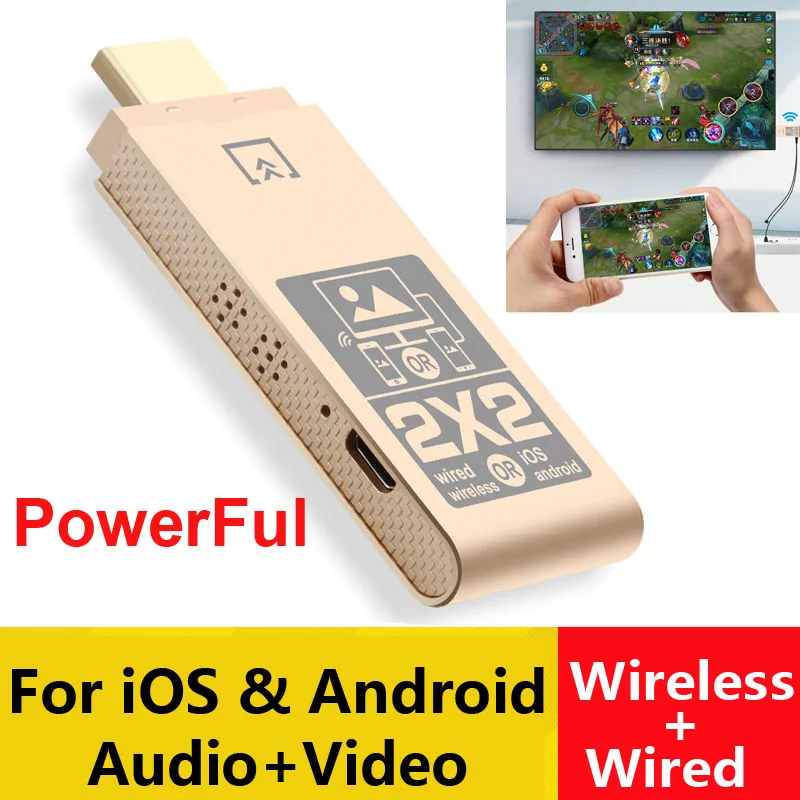 Universal iOS Android Phone to TV HDMI Wireless Wifi Display Dongle