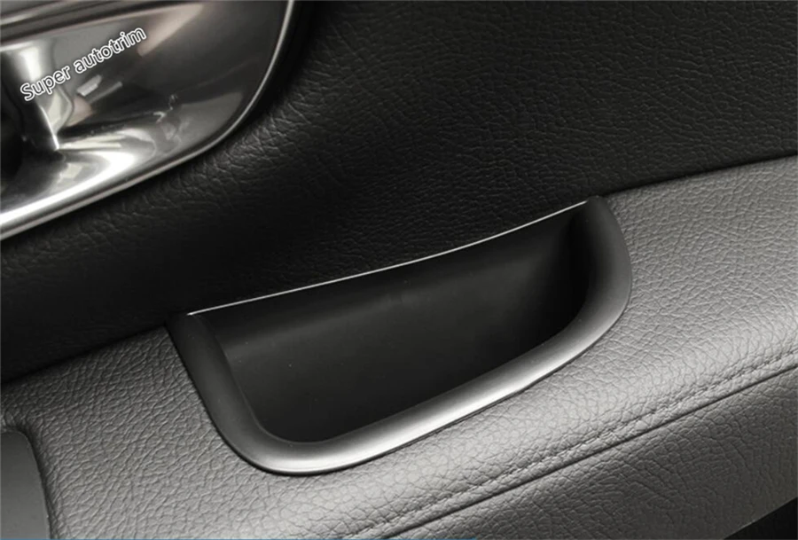 Lapetus Пластик передней двери чехол для хранения подлокотник-органайзер крышку коробки аксессуары внутренней отделки 4 шт. для Volvo S90 2017 2018