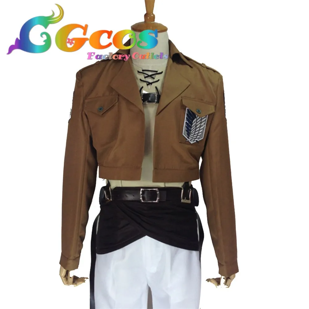 CGCOS Косплей Костюм атака на Титанов Shingeki no Kyojin Ellen Jager Survey Corps Wings Розничная/