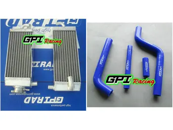 

Aluminum Radiator + hose for Yamaha YZ125 YZ 125 1996-2001 1997 1998 99 00 2001 1996 1997 1998 1999 2000 GPI high-per