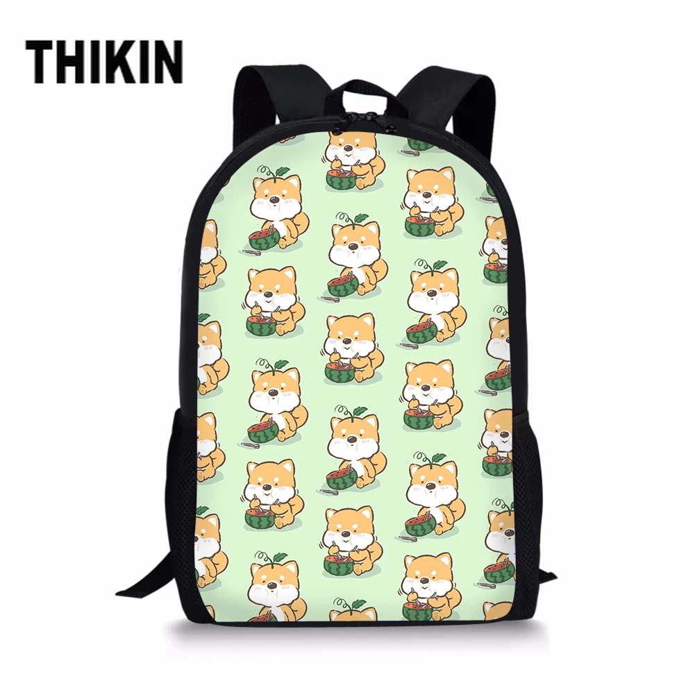 mochilas de colegio con patrón de galés de dibujos animados para niñas, para niños, mochilas escolares para adolescentes|Mochilas escolares| - AliExpress