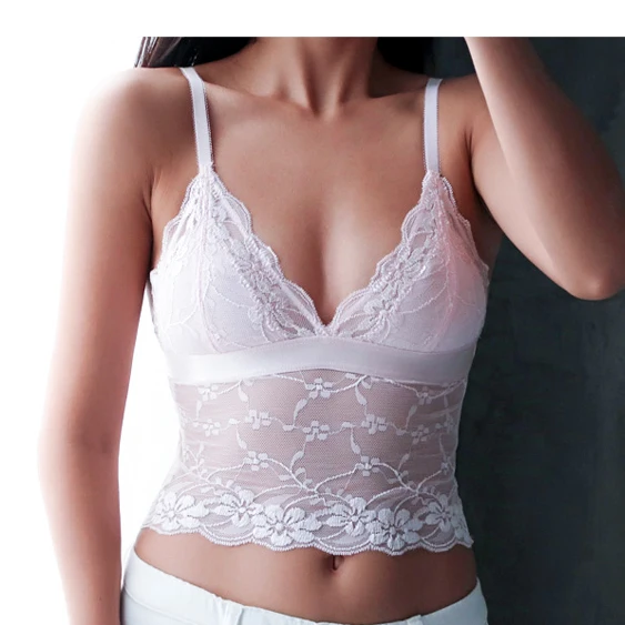 

new design triangle cup soft sexy underwear female bralette Bustiers & Corsets