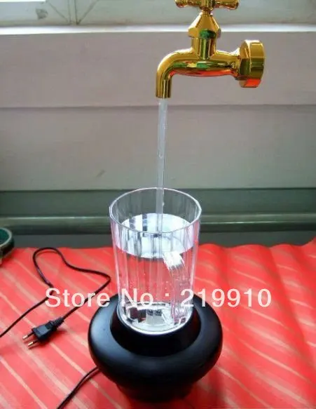 

Free shipping Magic faucet mug (Floating Fountain Faucet) Magic Tricks