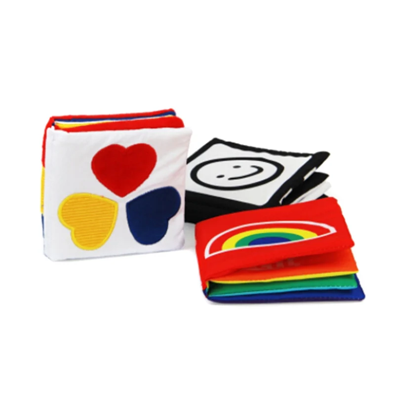 

Best Kids New Baby Colorful Soft Cloth Infant Book Educational Toy For Children Stimulate Vision Gift