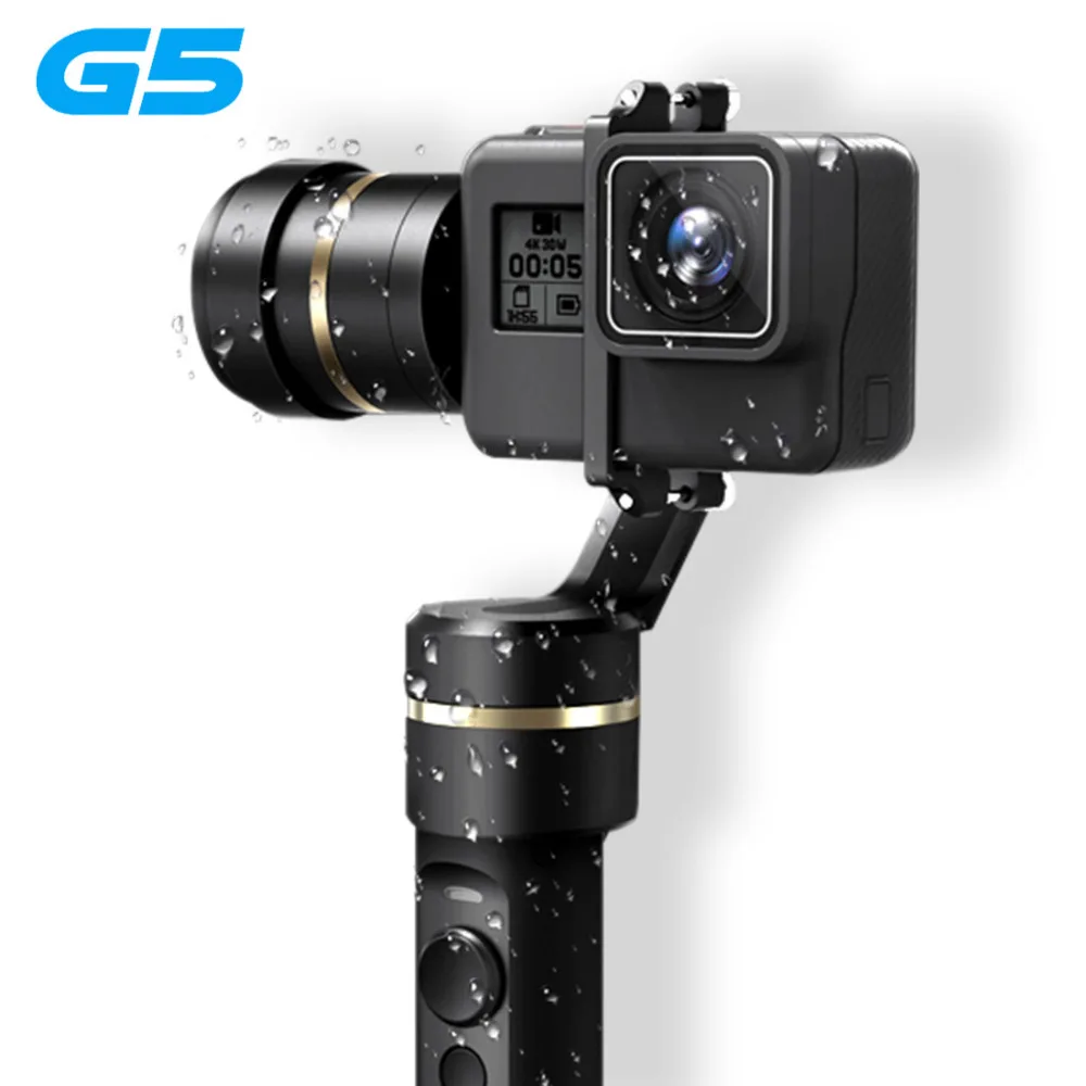 

FeiyuTech Feiyu G5 Splash Proof 3-Axis Handheld Gimbal For GoPro HERO 6 5 4 3 3+ Xiaomi yi 4k SJ AEE Action Camera Bluetooth APP