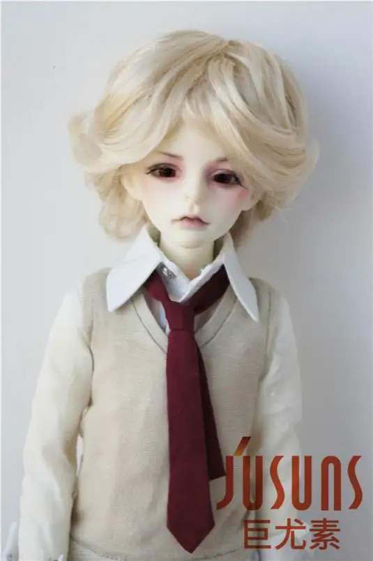 JD075 1/4 BJD парики SD с плавным вырезом кукла парики 7-8 дюймов кукольный парик игрушка кукольный парик аксессуары