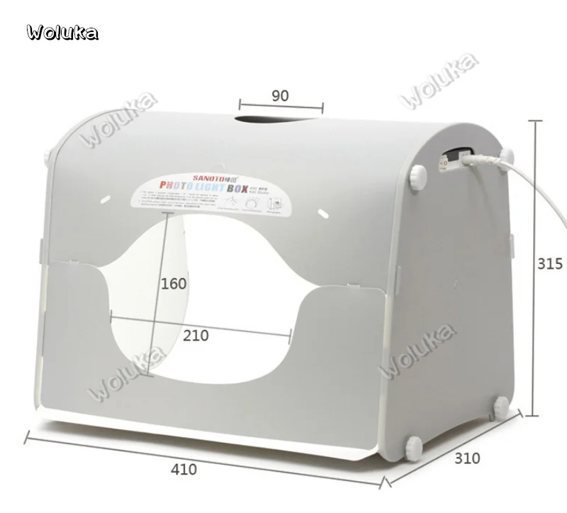 Светодиодный портативный мини-набор для фотостудии, светильник для фотостудии SANOTO, софтбокс k40 CD50 T03