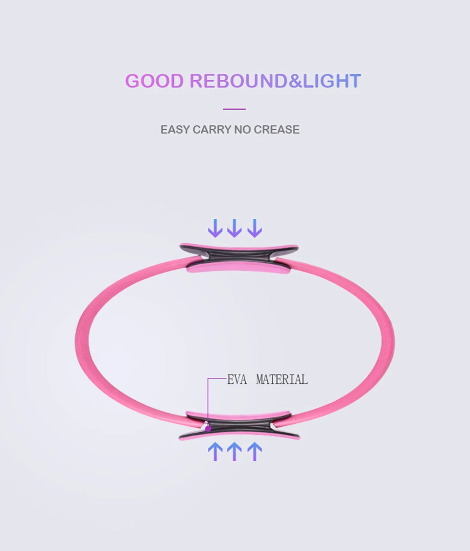 Пилатес для похудения кольцо для йоги прочный Пилатес фитнес круг принадлежности для йоги Мышцы тела упражнения тренажерный зал тренировки тренировочный инструмент