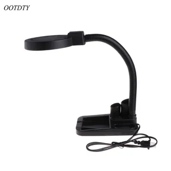

OOTDTY 5X 10X Magnifier Magnifying Glass Desk Lamp Repair Tools With 40 LED Lighting