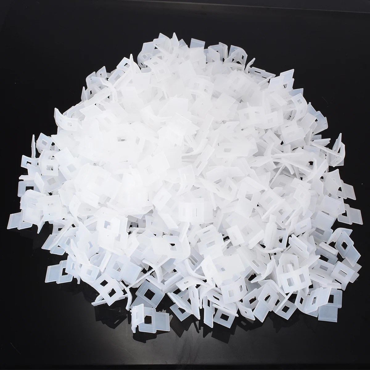 

New Plastic 500 Clips + 200 Wedges Tile Leveler Spacers Reusable Tile Leveling System Useful Leveling Wall Floor Tools