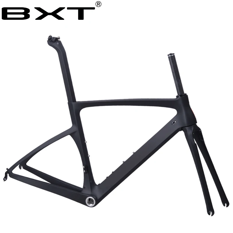 Best BXT carbon bike frame 960g light UD weave bike frameset new design with fork free shipping di2 bike carbon road frame 0