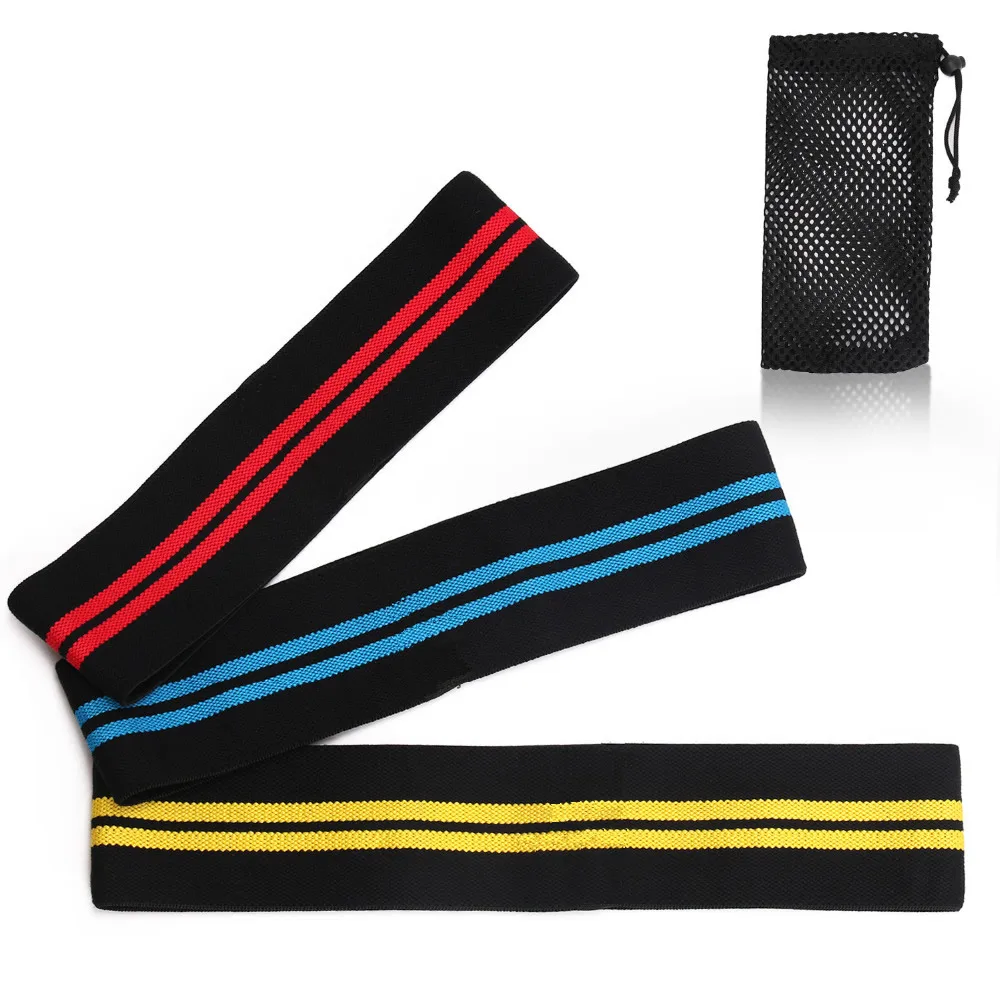 Nylon Hip Resistance Bands Workout Hips & Glutes Booty Fitness Exercise Elastic Bands Comfortable Than Latex Bands