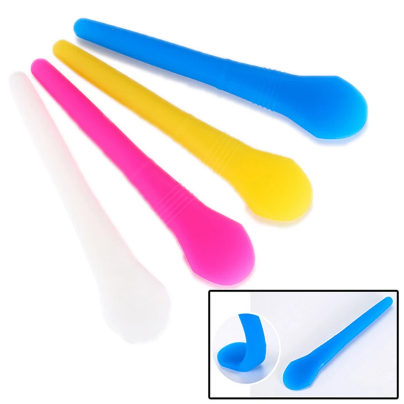 1PC 4 Colors Professional Silicone Facial Face Mask Mud Mixing Skin Care Beauty Makeup Brushes Foundation Tools