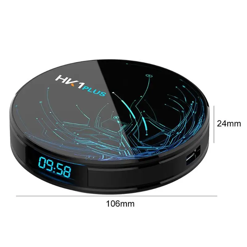HK1 Plus Android 8,1 Smart tv Box 4G+ 32G S905X2 четырехъядерный WiFi BT 4,0 приставка