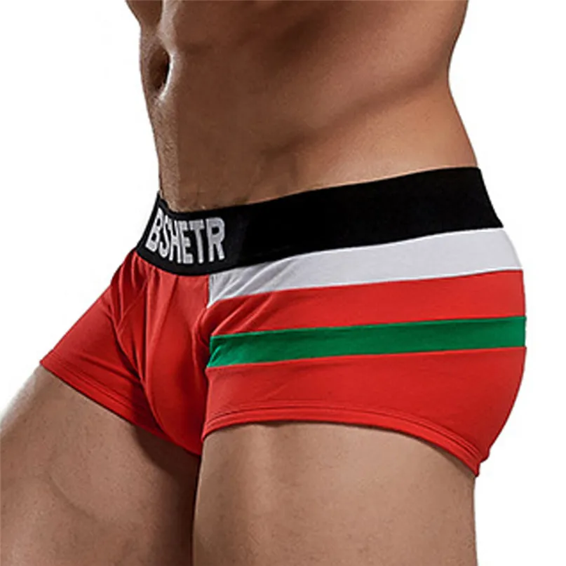 Mens Underwear Soft Boxs Briefs Underpants Knickers Shorts Sexy Underwear Swim Briefs flat-paneled panties #2h25 (4)