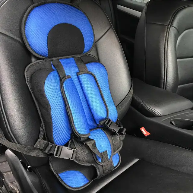 Portable Baby Car Seat Updated Version Thickening Sponge Adjustable