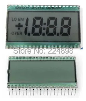 

40PIN TN Positive 3-1/2 Digits Segment LCD Panel Without Backlight 5V