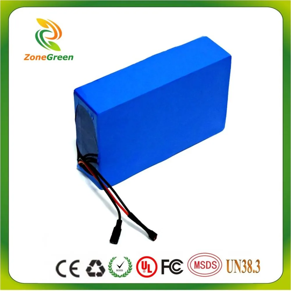 Discount SWORDS FOX 72v 20Ah 2500W Electric Bike Battery 72V Battery pack 3.7V 5AH 26650 Cell 40A BMS 1