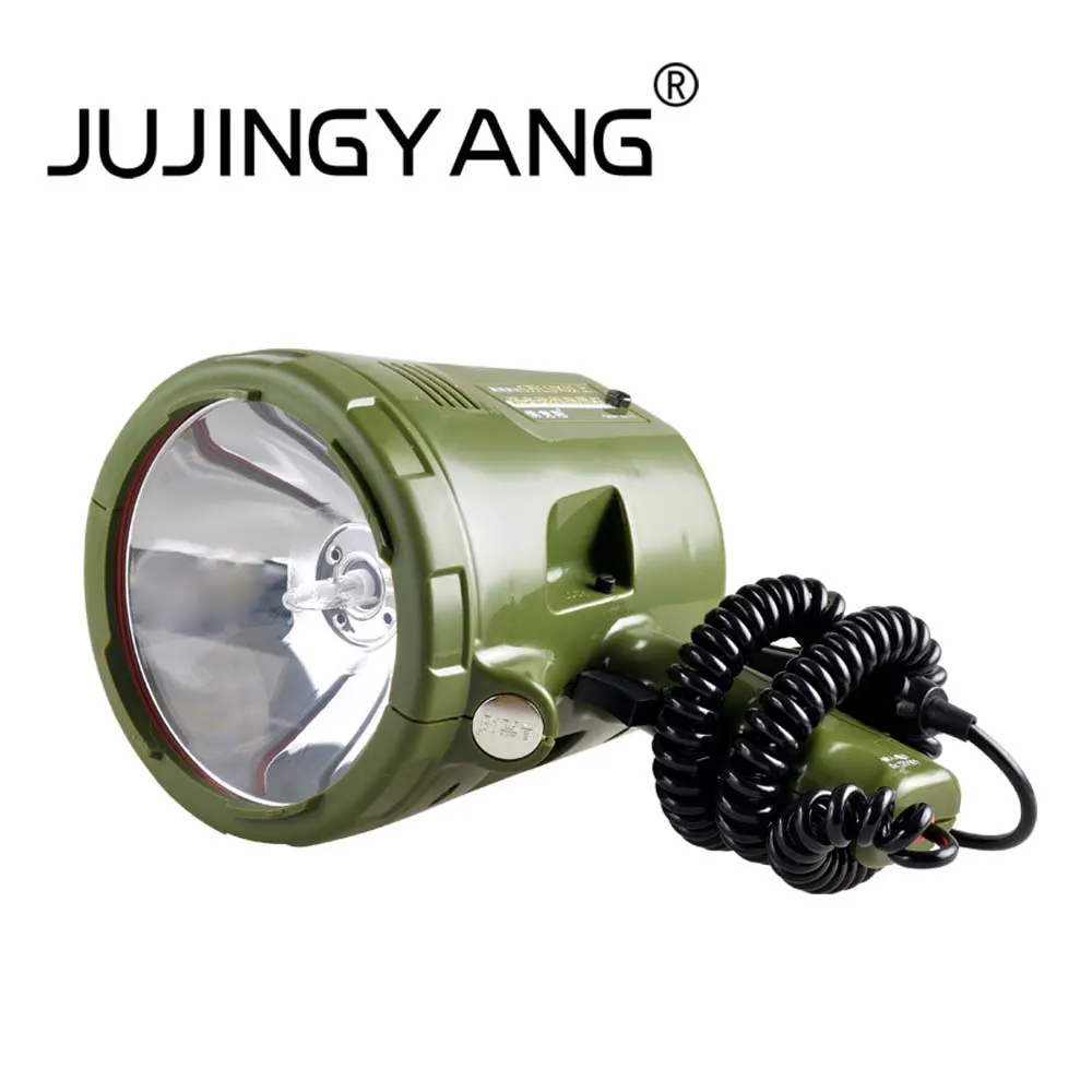 Goedkoop 12 v HID hand licht 35 w, 55 w, 65 w, 75 w, 100 w, 160 w, 220 w Xenon Draagbare Spotlight Zaklamp voor de jacht, kamperen, outdoor werk