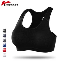 Пикантные Для женщин спортивный топ спортивный бюстгальтер Push Up Мягкий Топы High Impact Йога Бюстгальтеры плюс Размеры жилет потеет для бег Фитнес