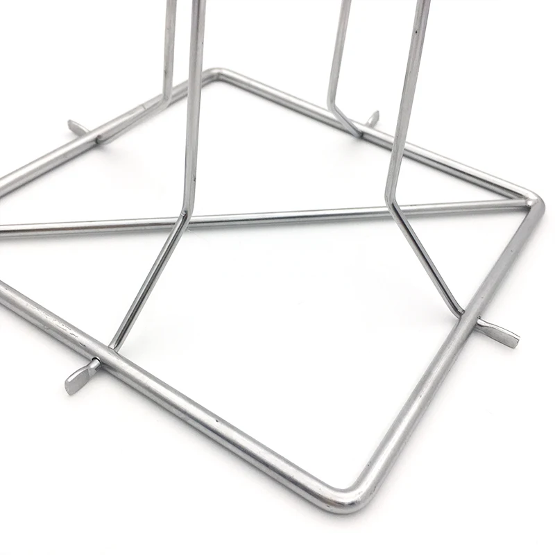 Stainless Steel Beer Can Chicken Rack  BBQ Outdoor Grill Cooker Folding (5)