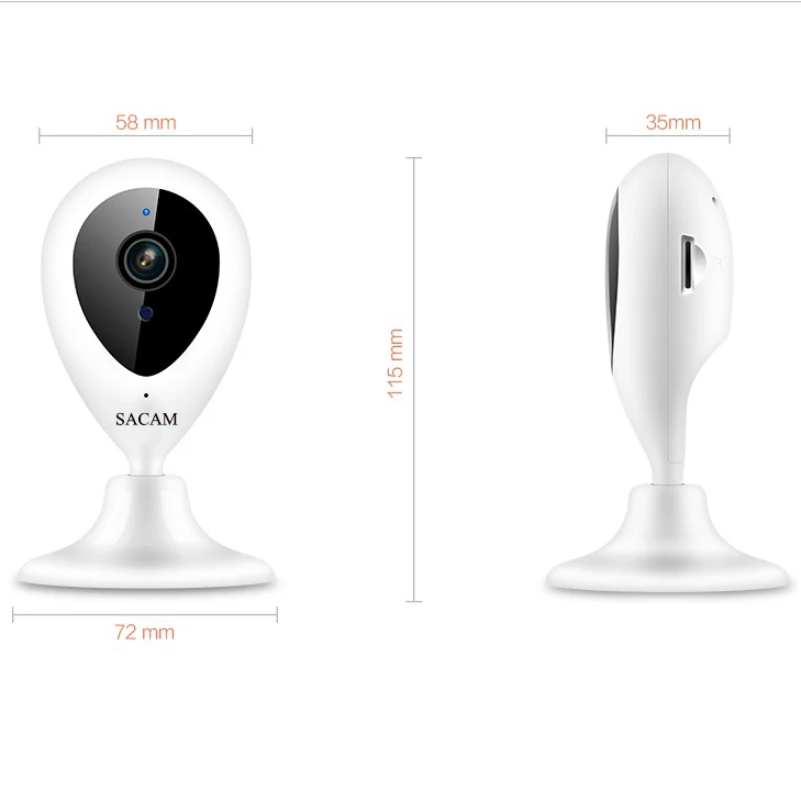 Беспроводная мини камера видеонаблюдения 1080P Wi Fi HD IP|Камеры видеонаблюдения| |