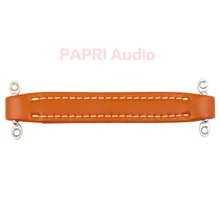 Patri 1 Uds. Amplificador de guitarra Vintage naranja mango de cuero Audio para altavoz gabinete instrumento Fender Ampeg Vox AH3/AH2